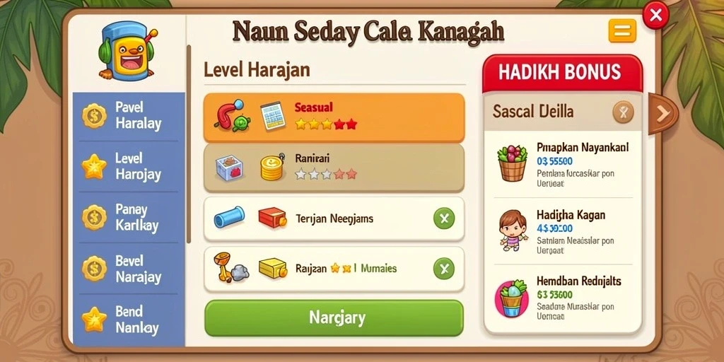 Tampilan antarmuka yang menarik dan mudah dinavigasi.