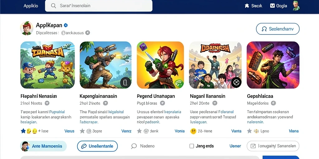 Tampilan antarmuka utama aplikasi DAYA4D yang menarik.