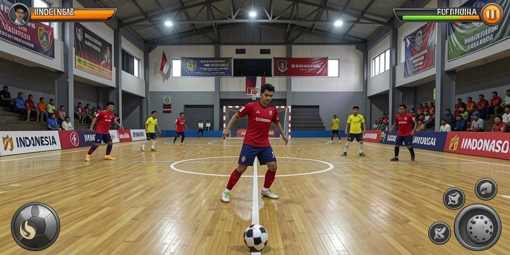 Tampilan menu utama yang menawan dan mudah dinavigasi.