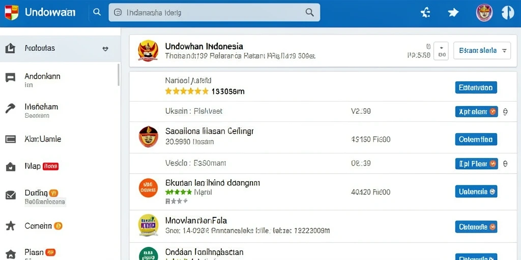 Tampilan antarmuka yang ramah pengguna.