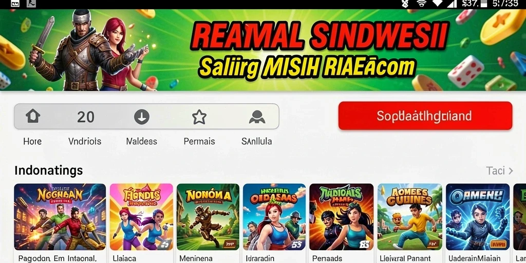 Tampilan antarmuka yang menarik dan mudah dinavigasi.