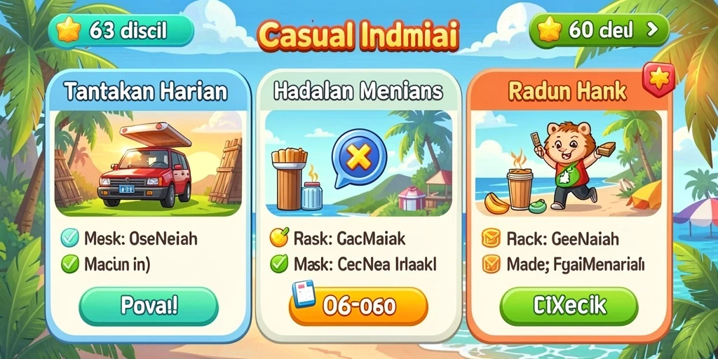 Tampilan antarmuka yang menarik dan user-friendly.