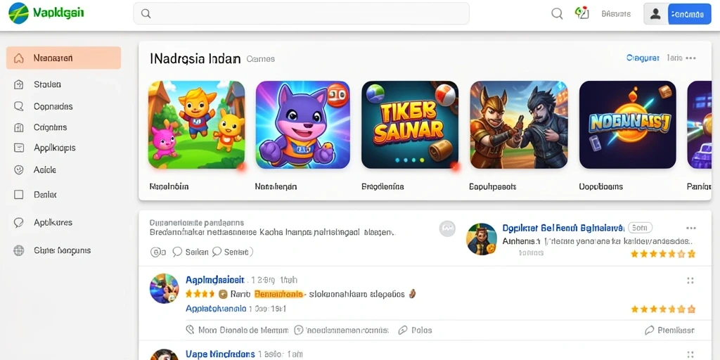 Tampilan antarmuka yang user-friendly.