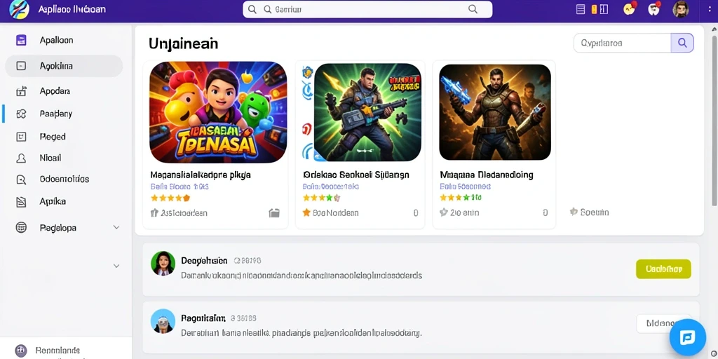 Tampilan antarmuka utama aplikasi WINNING568 yang menarik.